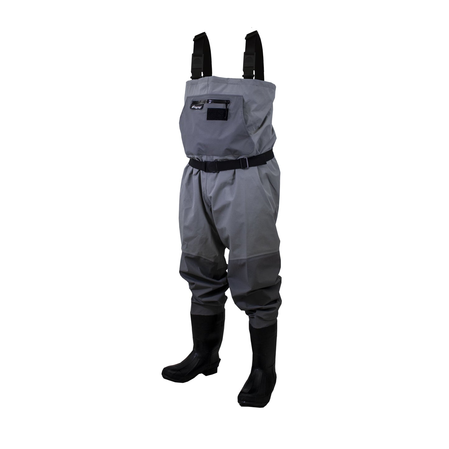 Men's Hellbender PRO Bootfoot Felt Sole Chest Wader | Gray | Size 11