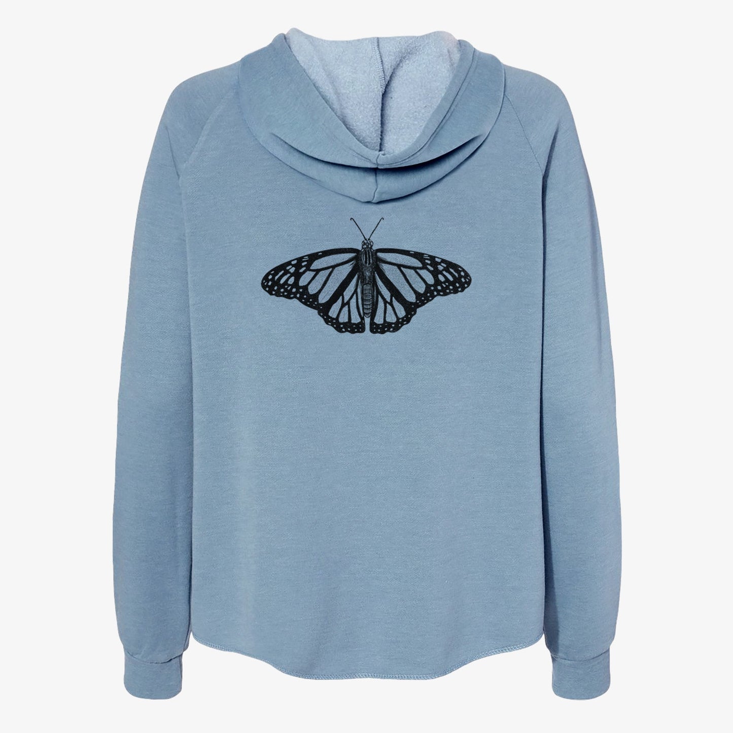 Danaus plexippus - Monarch Butterfly - Women's Cali Wave Zip-Up Sweatshirt