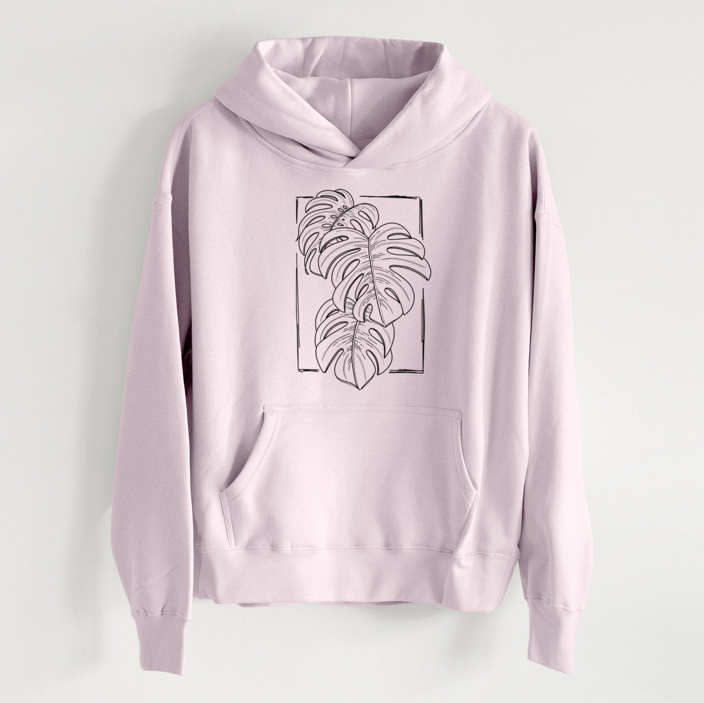 Monstera Deliciosa - Women's Heavyweight Relaxed Hoodie