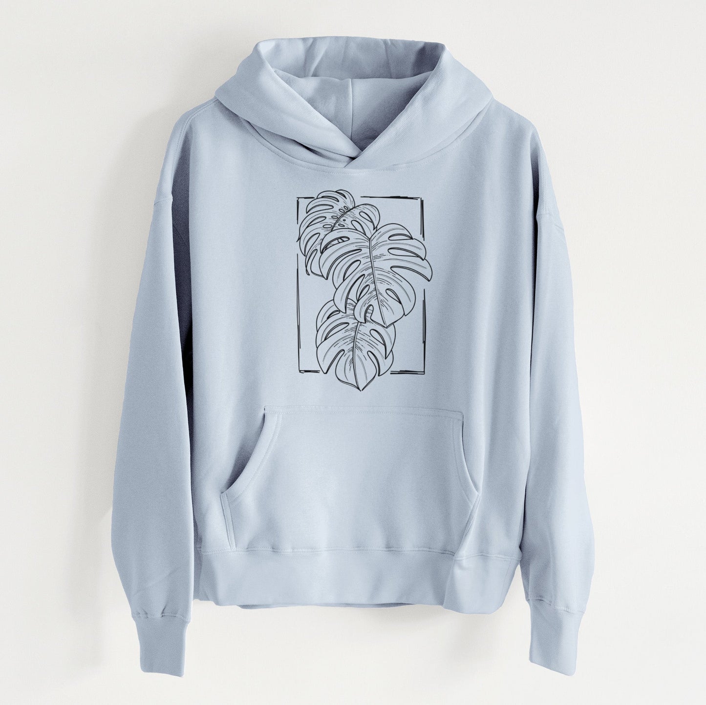 Monstera Deliciosa - Women's Heavyweight Relaxed Hoodie
