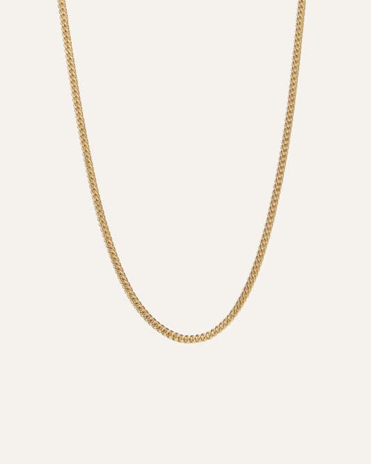 Curb Chain Choker Necklace