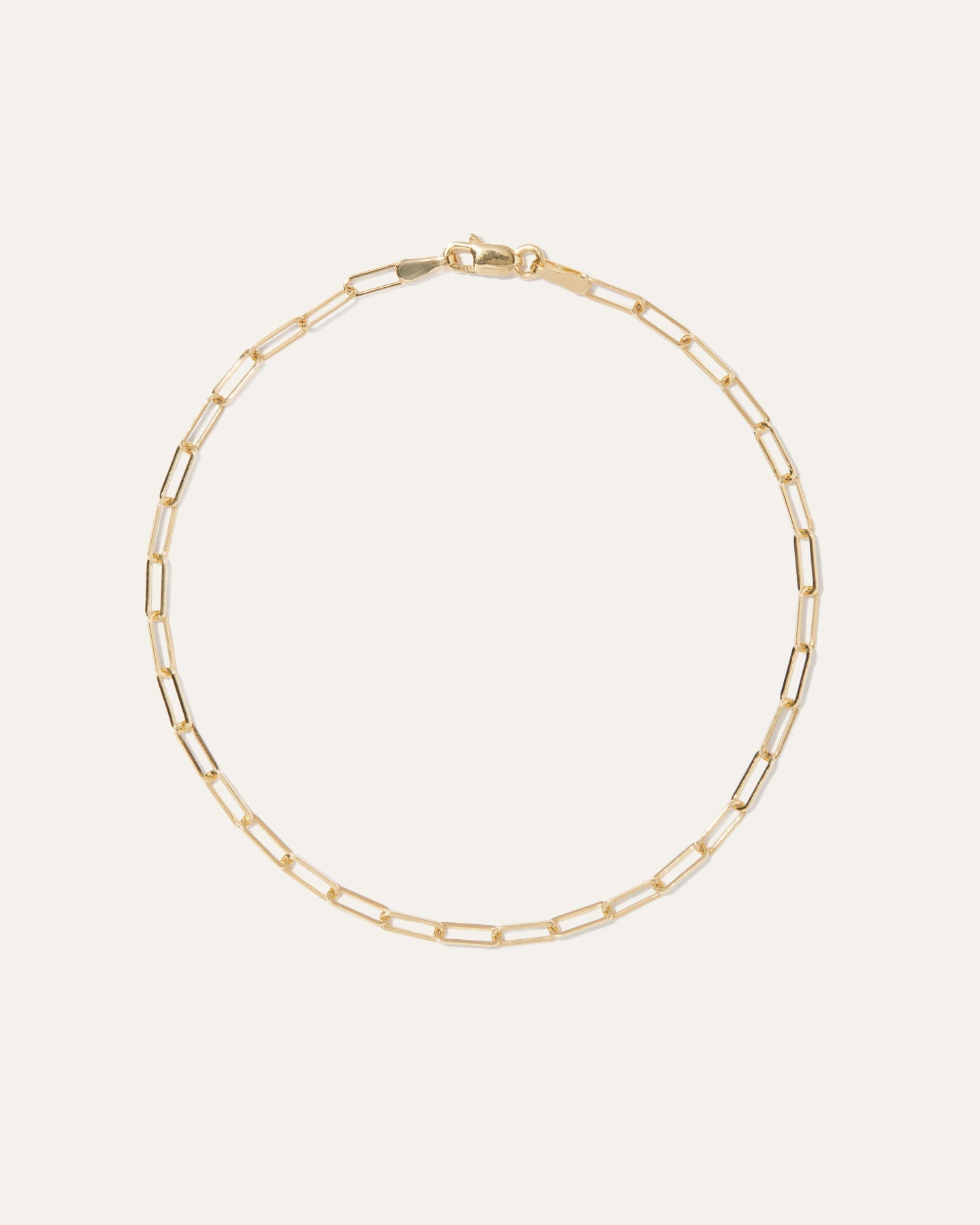 14k Gold Chain Link Bracelet