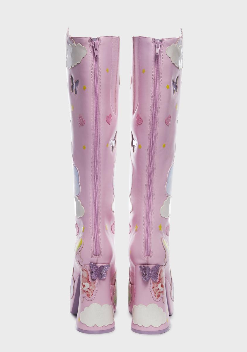 Twinklet's Kiss Platform Boots