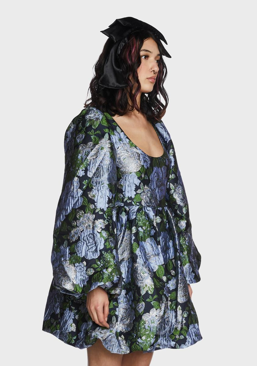 Natalia Jacquard Mini Dress