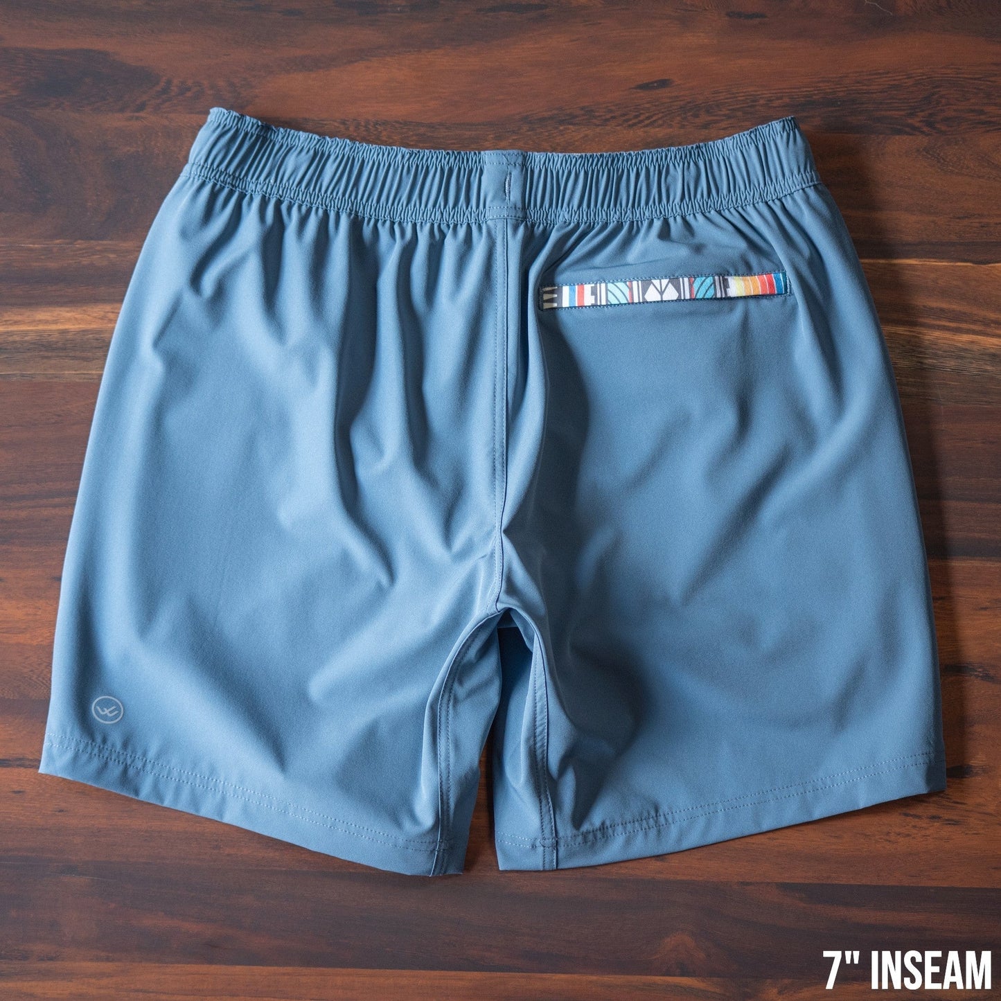 Nomad 3.0 Short (Hybrid) - Slate Blue 5" & 7" - Linerless