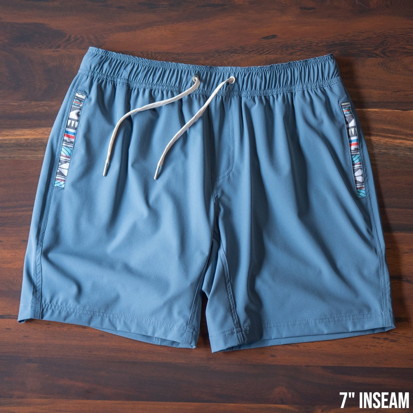 Nomad 3.0 Short (Hybrid) - Slate Blue 5" & 7" - Linerless