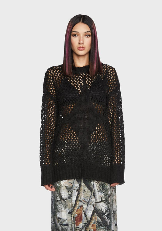 Chain Mail Knit Jumper