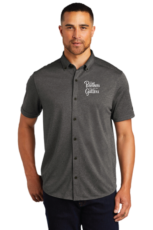 OGIO Polo OG141 Gravitate Full-Button Short Sleeve