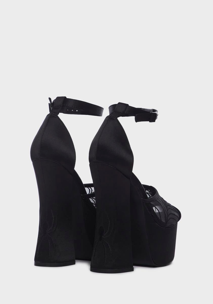 Night Crawler Platform Heels