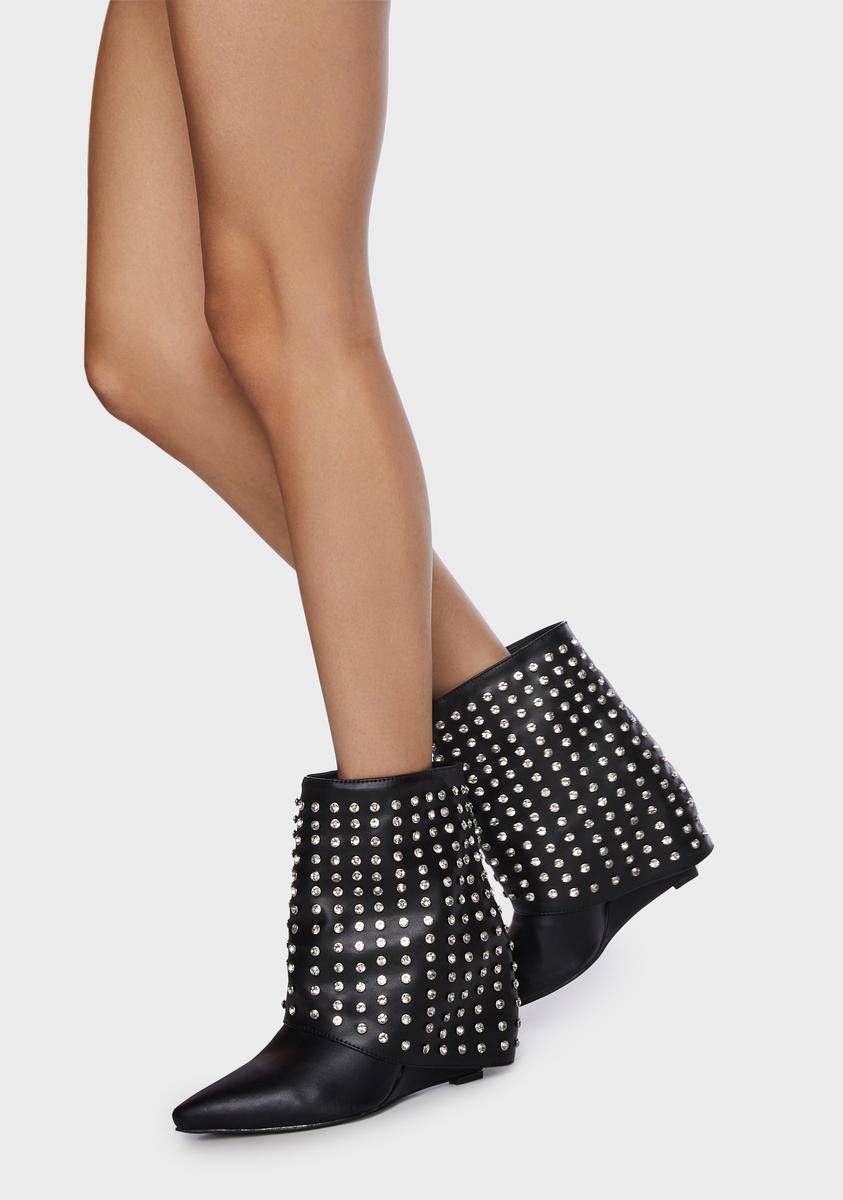 Marina Rhinestone Booties