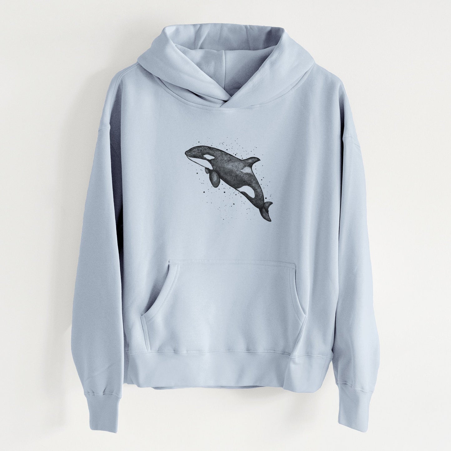 Orca Whale - Women's Heavyweight Relaxed Hoodie