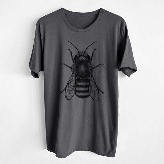 Osmia Bicornis - Red Mason Bee - Unisex Crewneck - Made in USA - 100% Organic Cotton