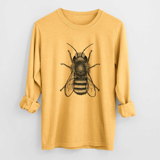 Osmia Bicornis - Red Mason Bee - Heavyweight 100% Cotton Long Sleeve