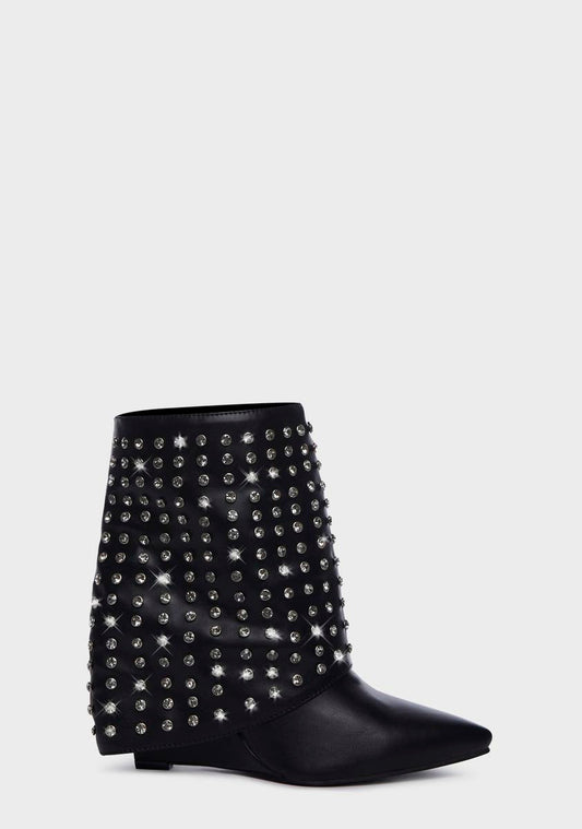 Marina Rhinestone Booties