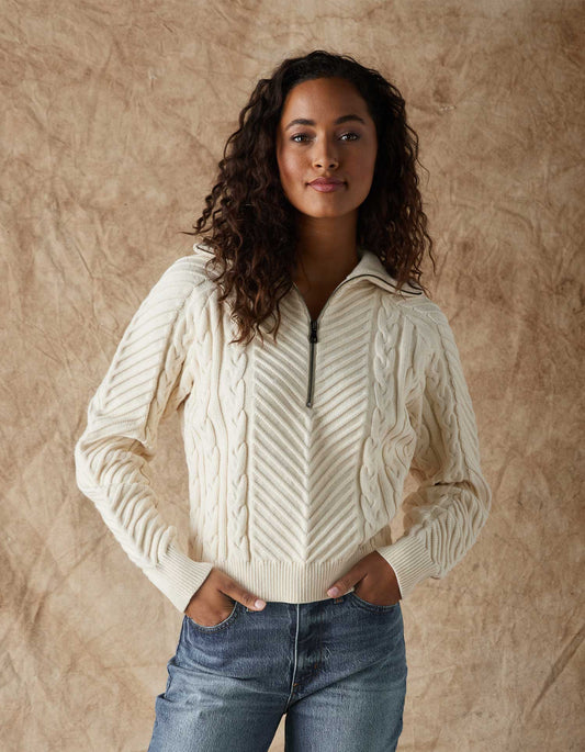 Lola Quarter Zip Sweater