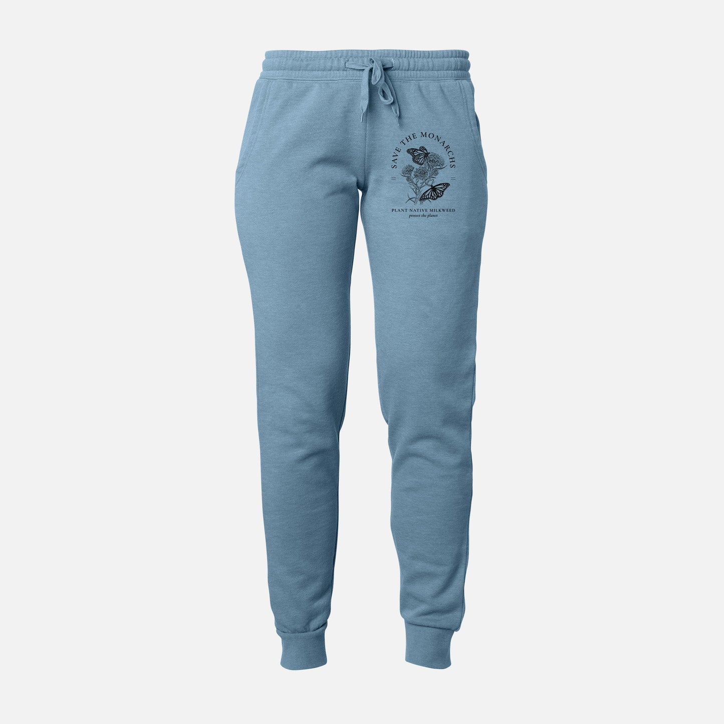 Save the Monarchs - Plant Native Milkweed - Women's Cali Wave Jogger Sweatpants