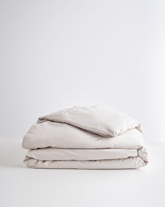 Organic Cotton Percale Duvet Cover
