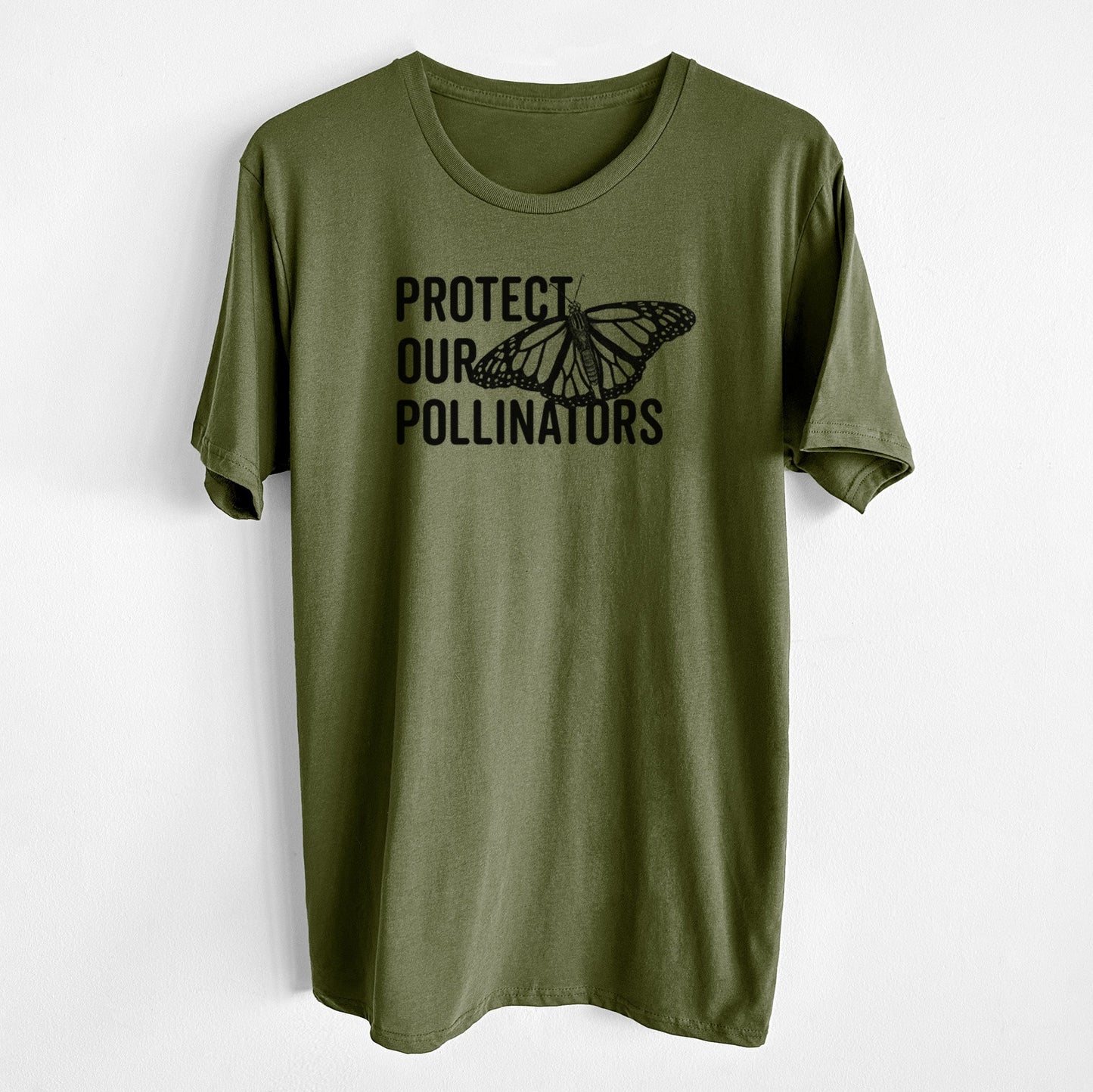 Protect our Pollinators - Unisex Crewneck - Made in USA - 100% Organic Cotton