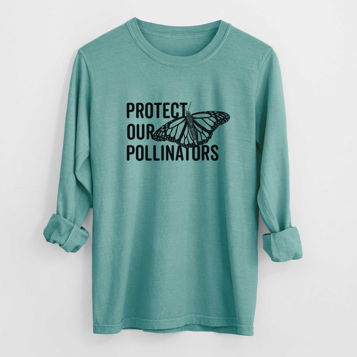 Protect our Pollinators - Heavyweight 100% Cotton Long Sleeve