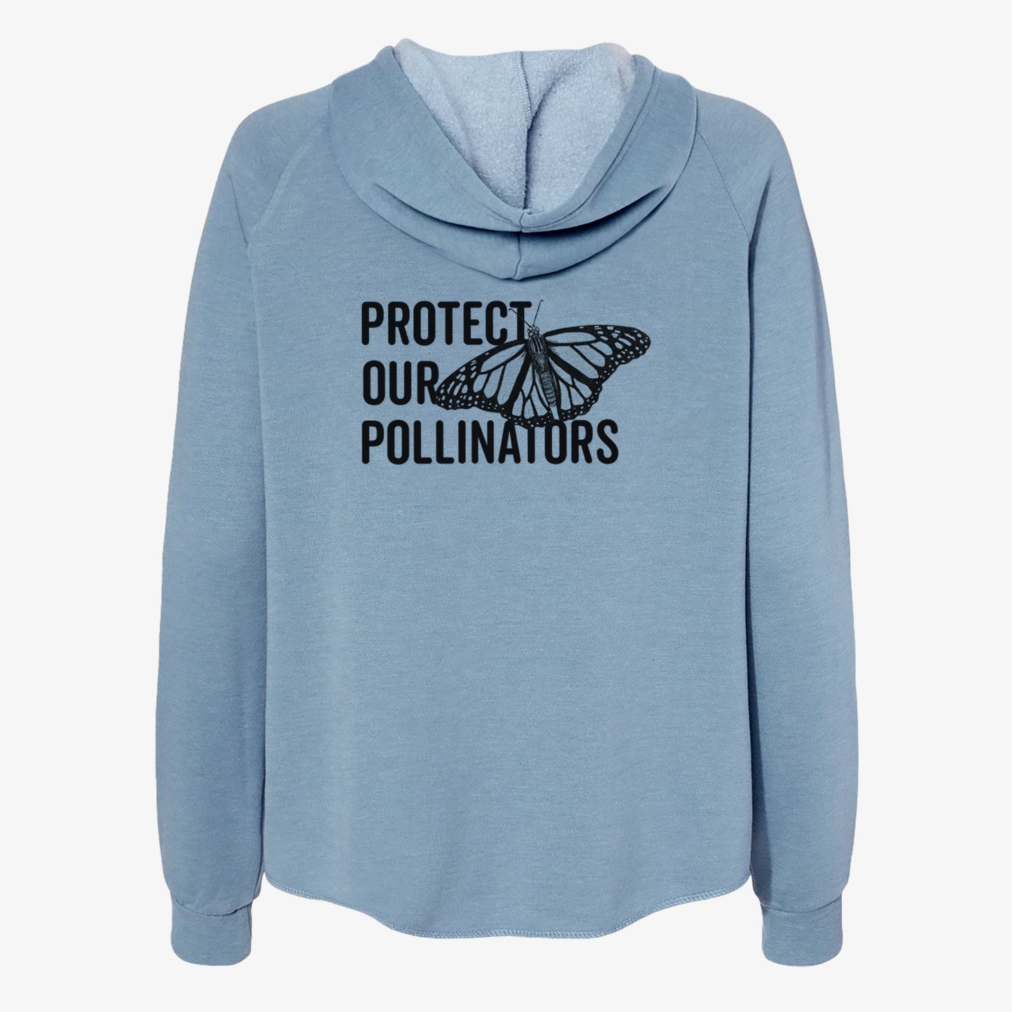 Protect our Pollinators - Women's Cali Wave Zip-Up Sweatshirt