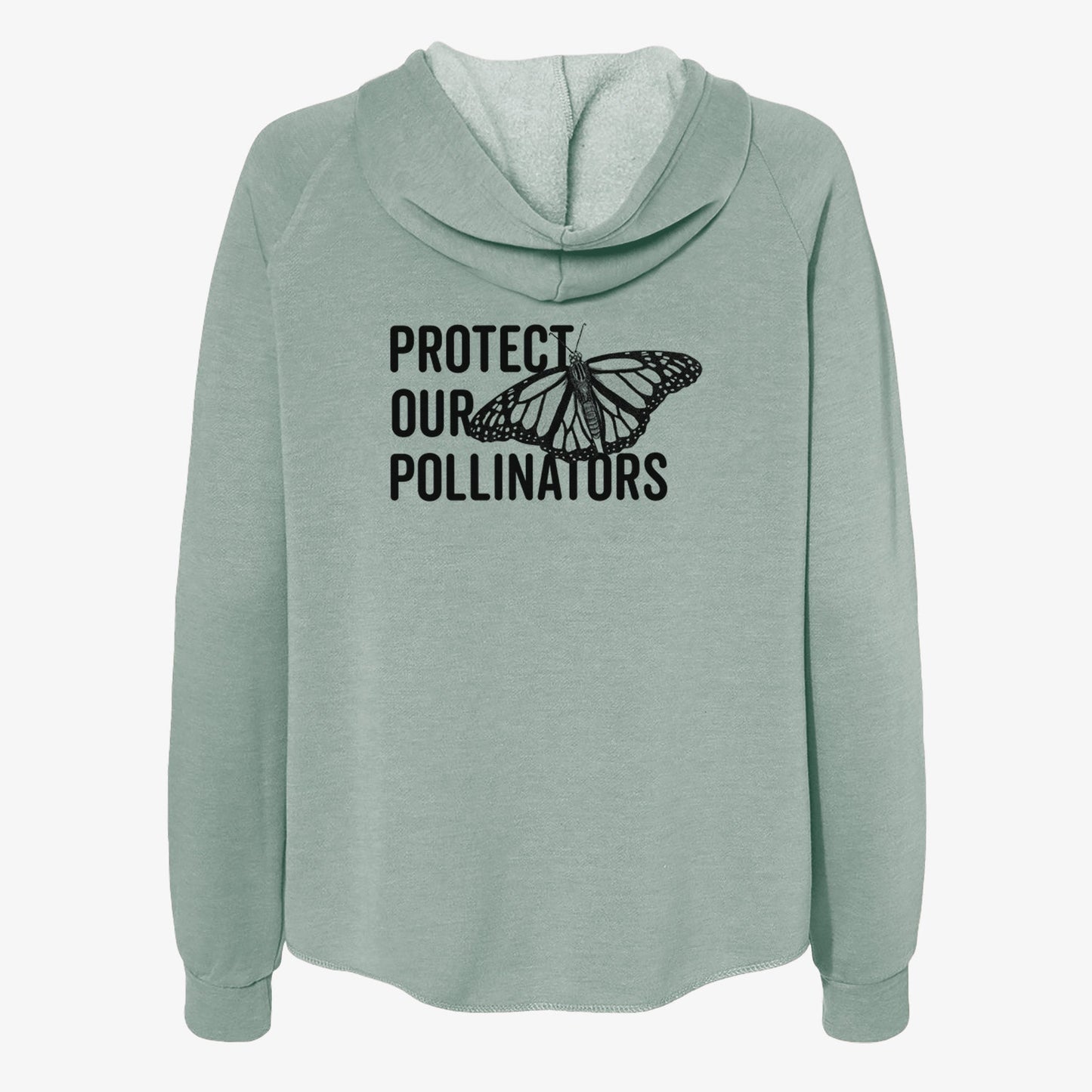 Protect our Pollinators - Women's Cali Wave Zip-Up Sweatshirt