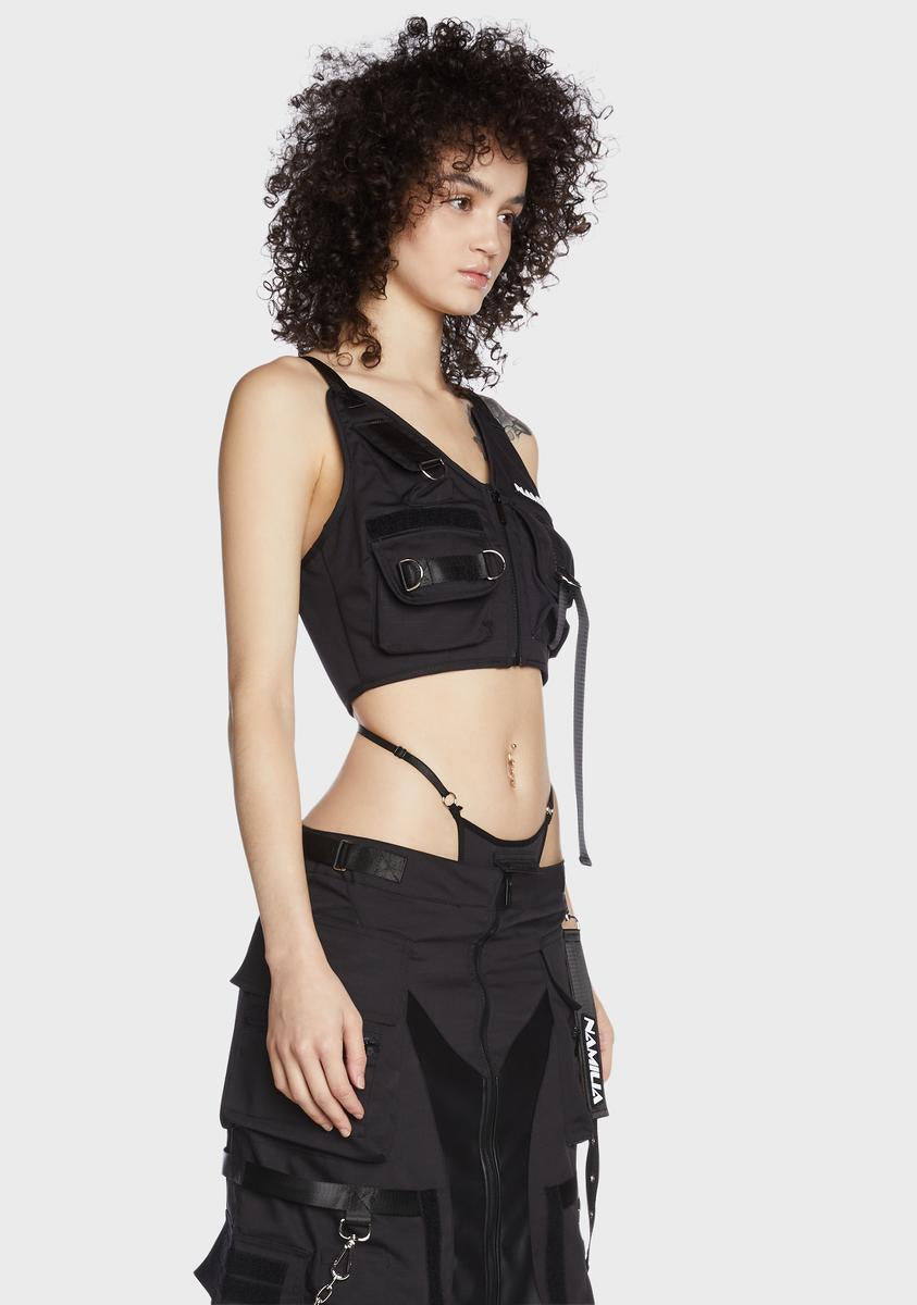 Tactical V-Neck Top