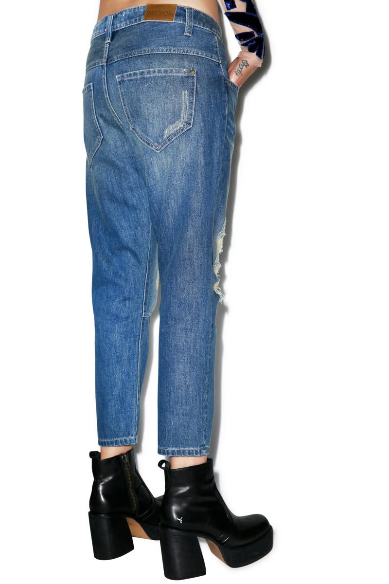 Baggy Crop Jeans