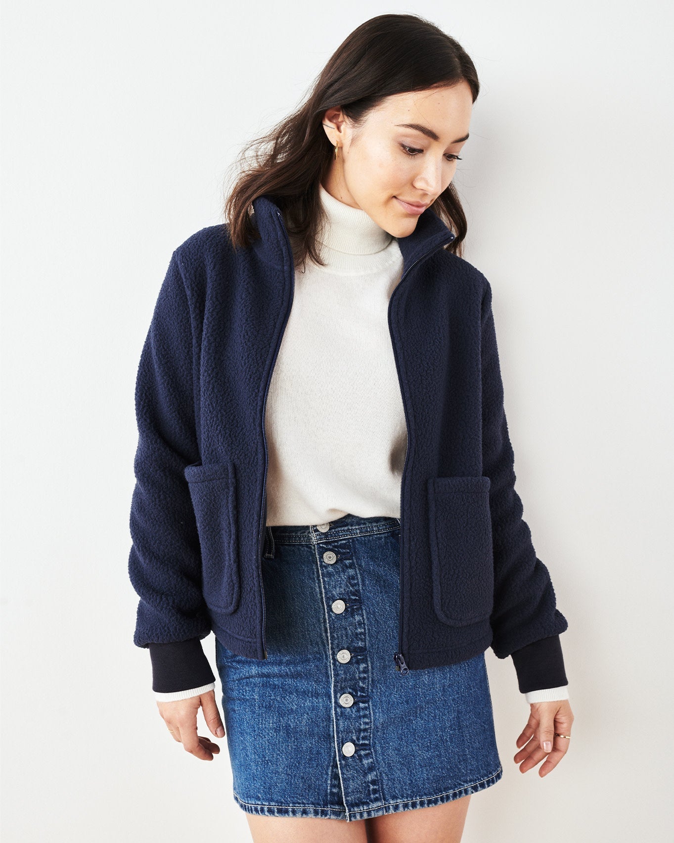 Recycled Sherpa Chore Jacket
