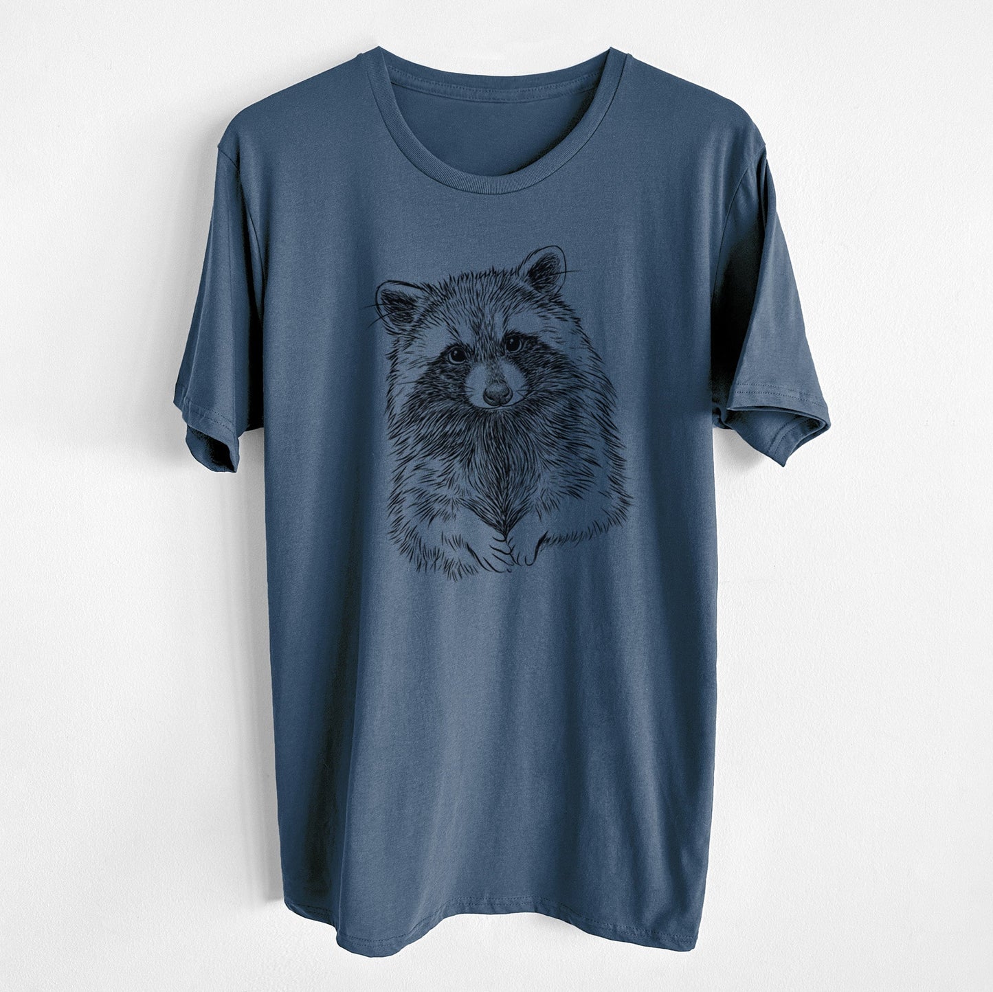 Raccoon - Procyon lotor - Unisex Crewneck - Made in USA - 100% Organic Cotton