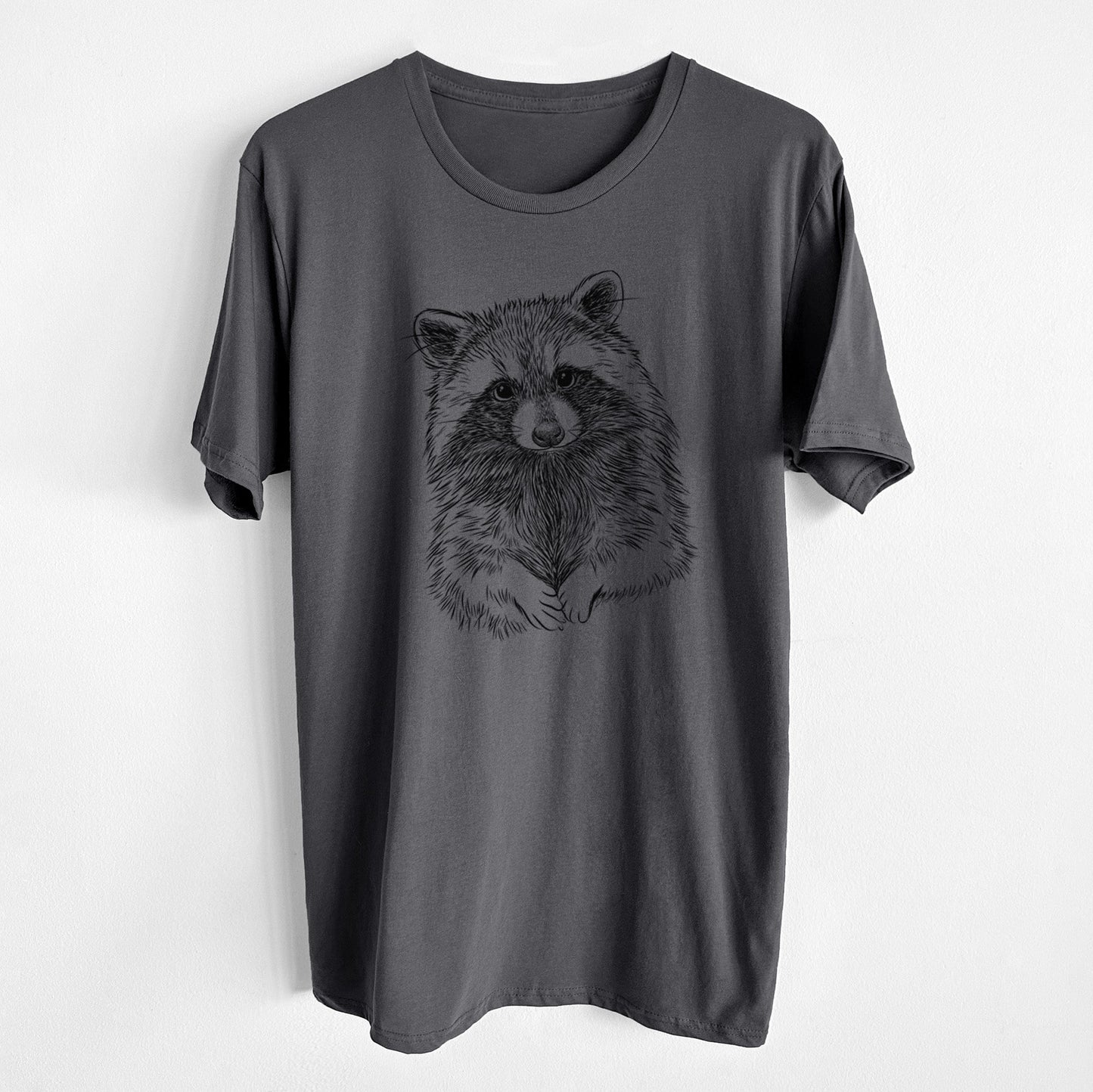 Raccoon - Procyon lotor - Unisex Crewneck - Made in USA - 100% Organic Cotton