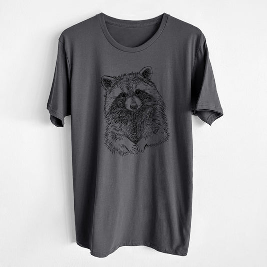 Raccoon - Procyon lotor - Unisex Crewneck - Made in USA - 100% Organic Cotton
