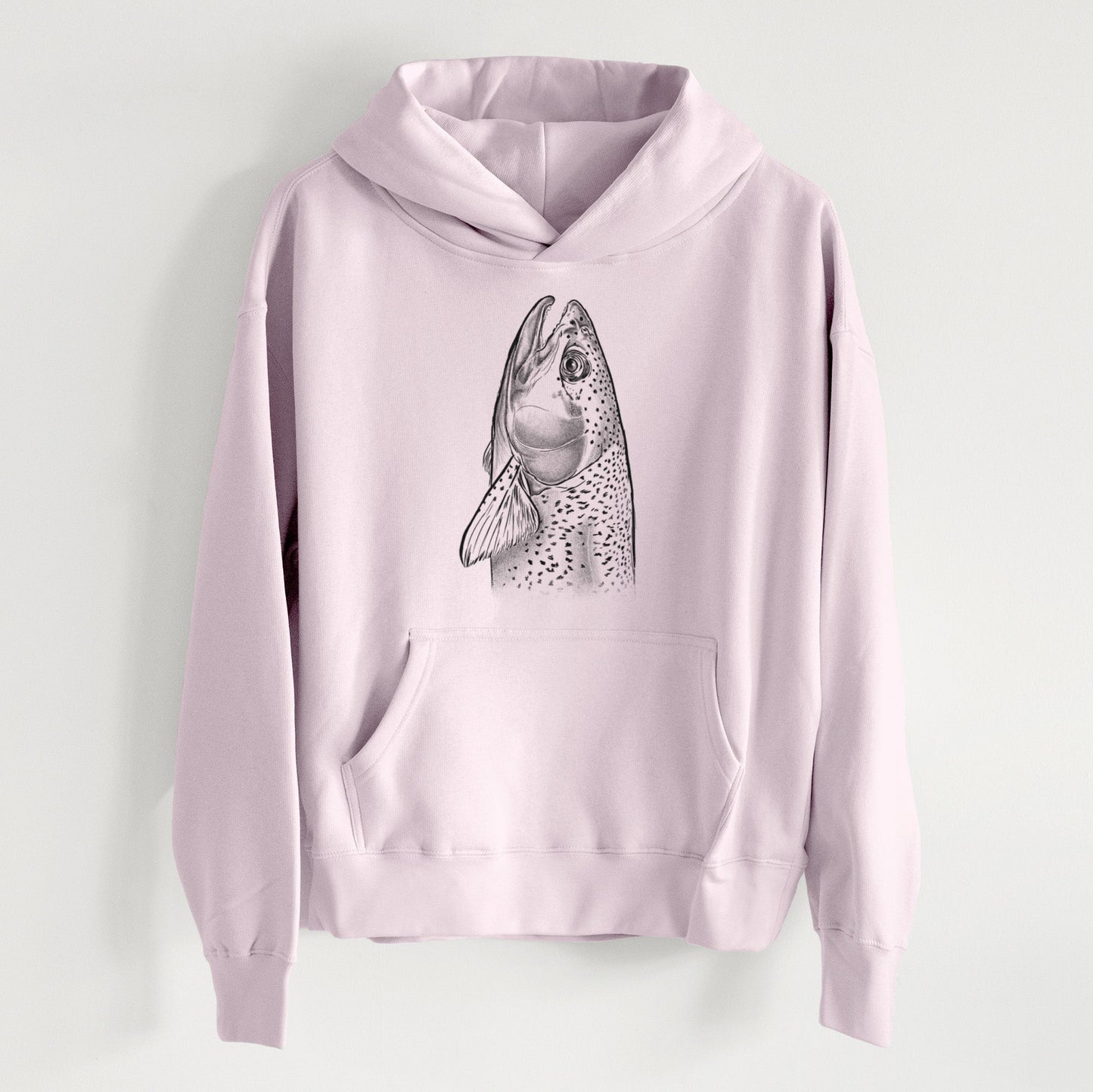 Rainbow Trout - Oncorhynchus mykiss - Women's Heavyweight Relaxed Hoodie