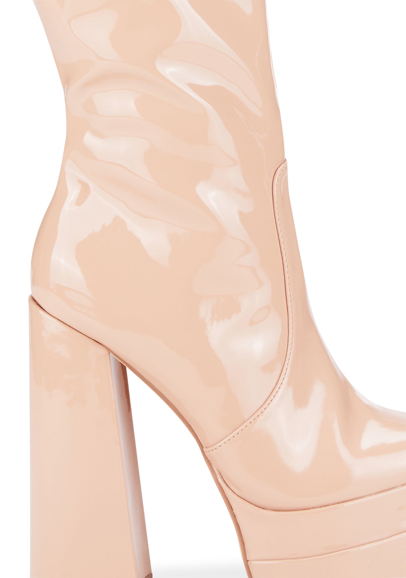Nude Bruna Platform Boots