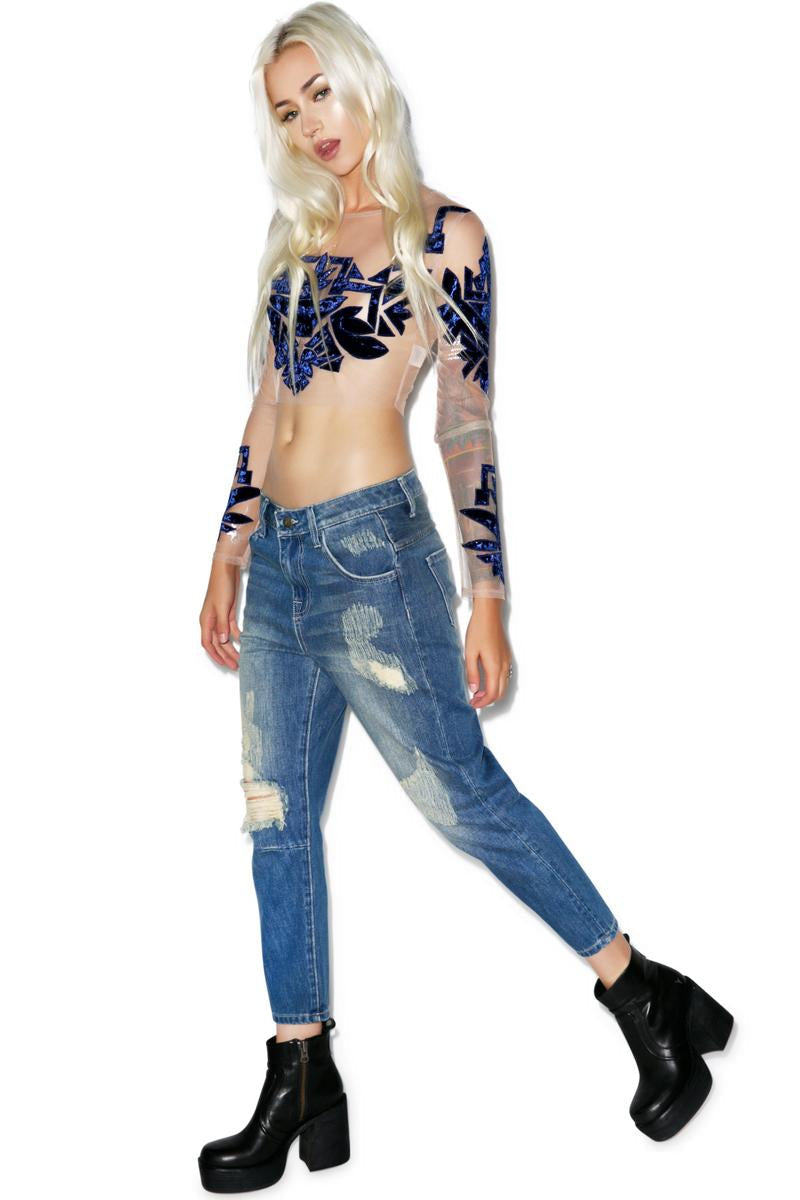 Baggy Crop Jeans
