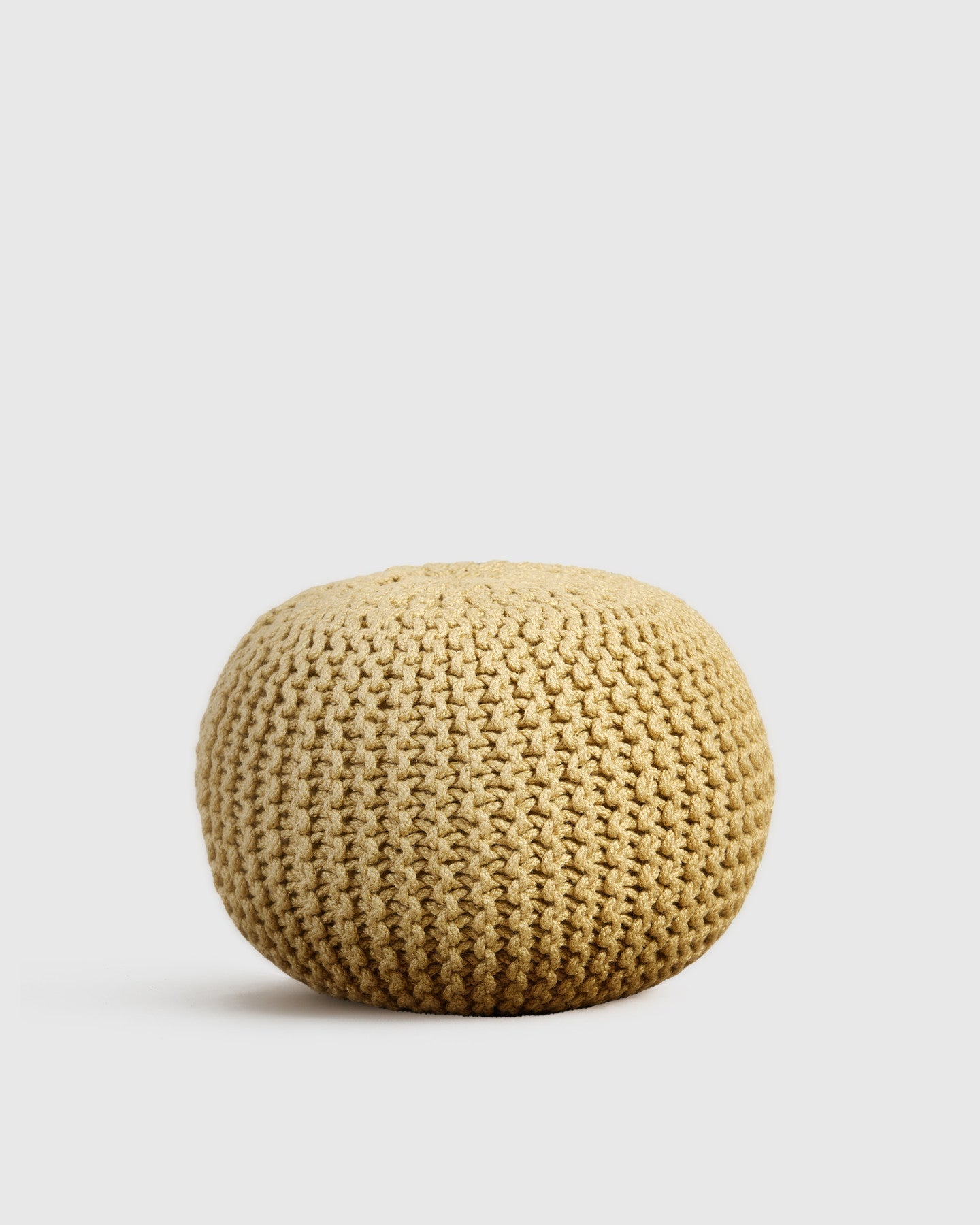 Indoor/Outdoor Knit Pouf