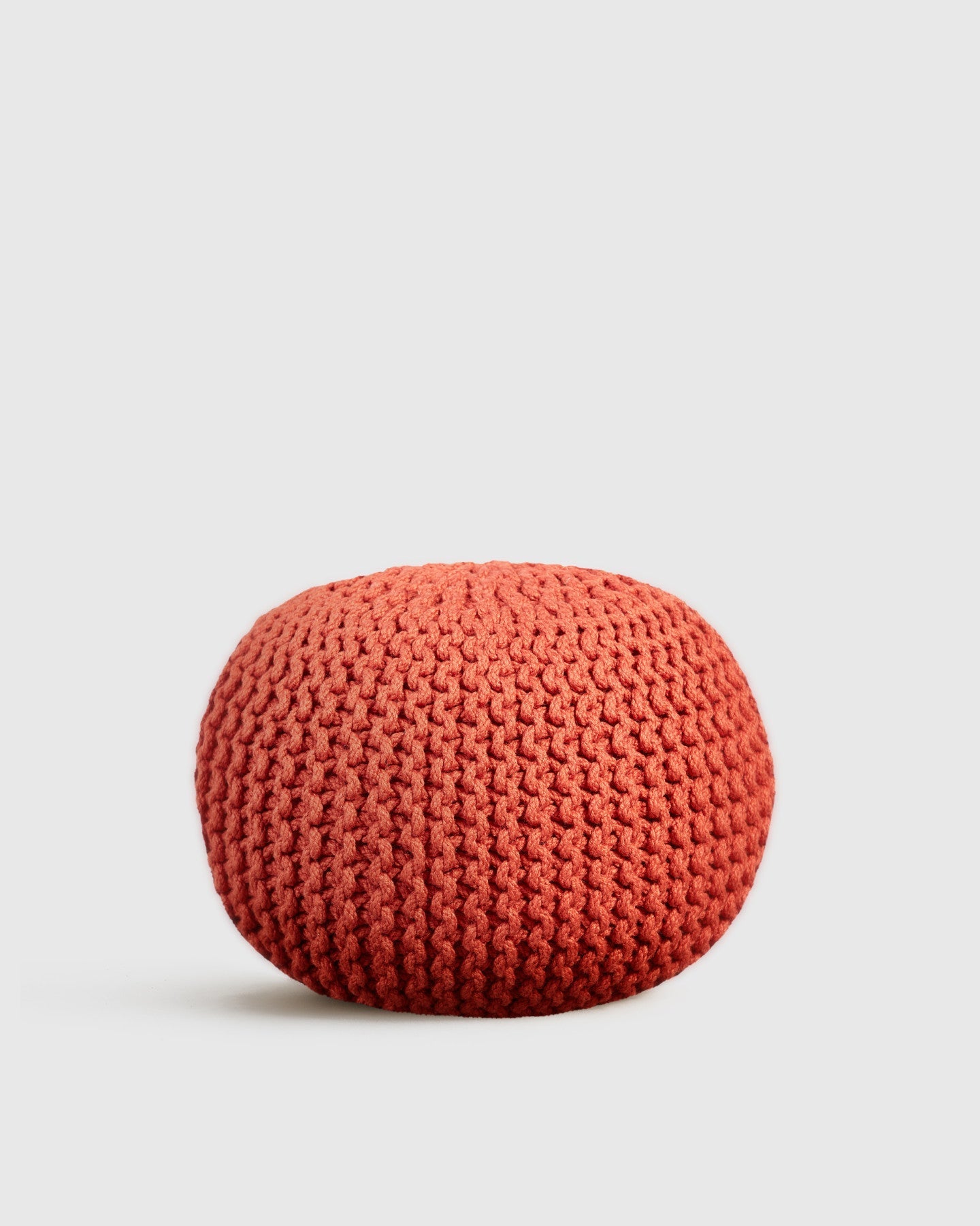 Indoor/Outdoor Knit Pouf