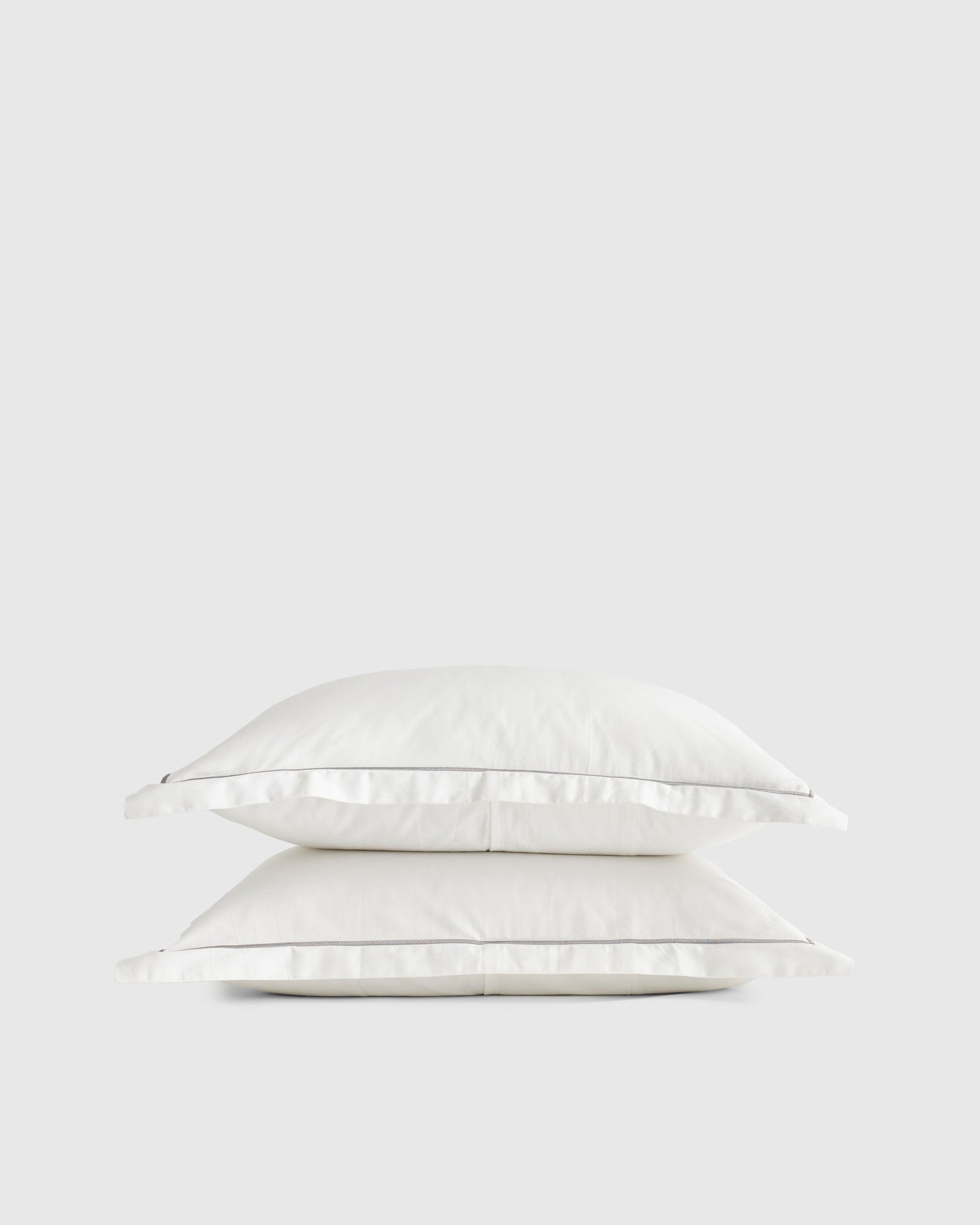 Luxury Organic Sateen Embroidered Sham Set