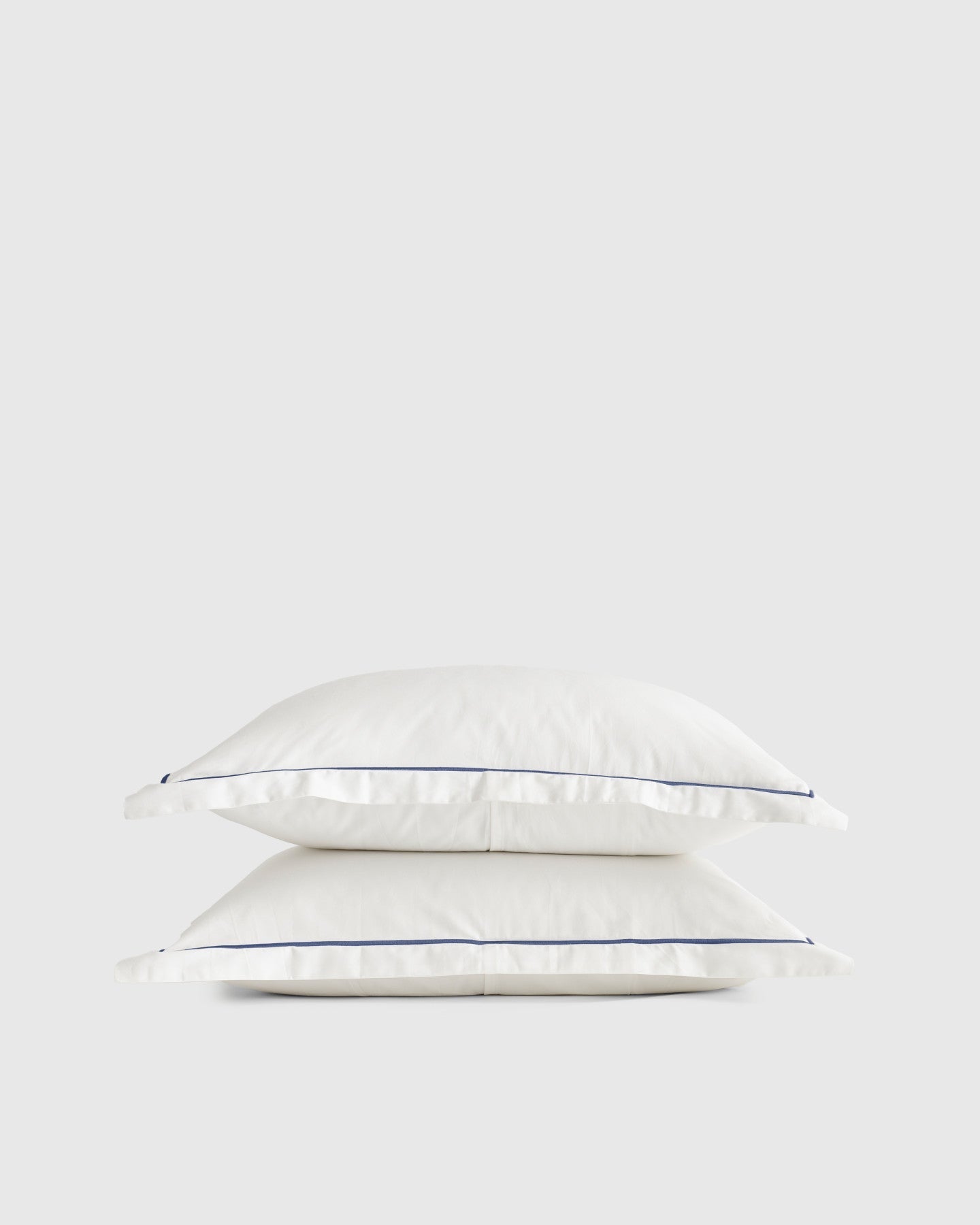 Luxury Organic Sateen Embroidered Sham Set