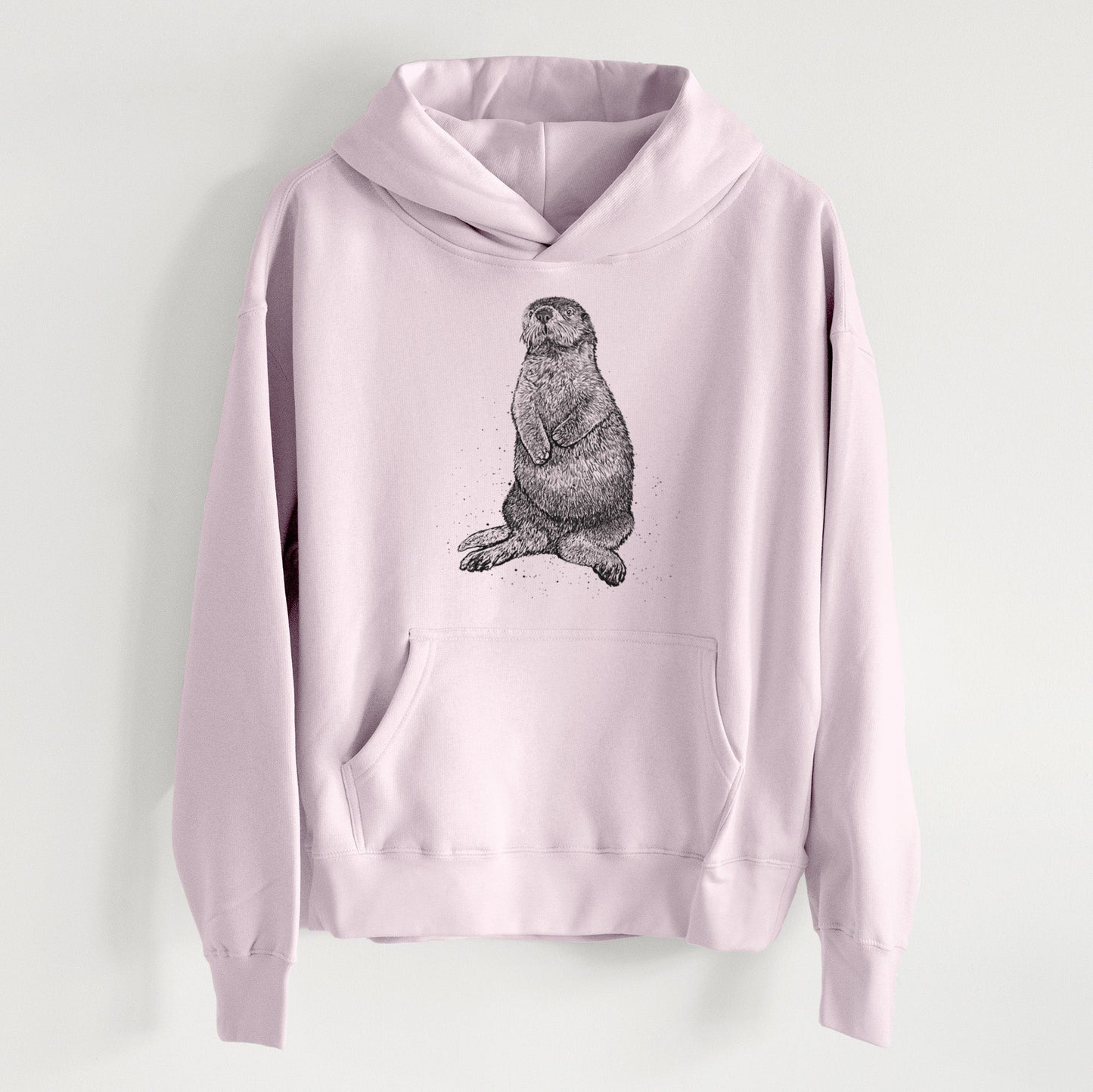 Enhydra lutris - California Sea Otter - Women's Heavyweight Relaxed Hoodie