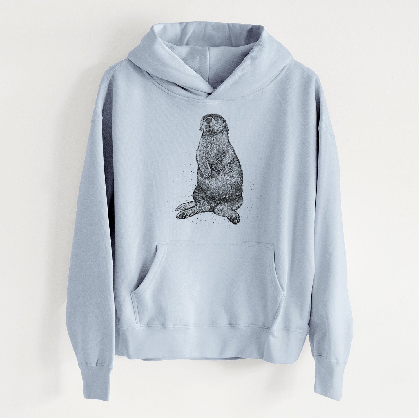 Enhydra lutris - California Sea Otter - Women's Heavyweight Relaxed Hoodie