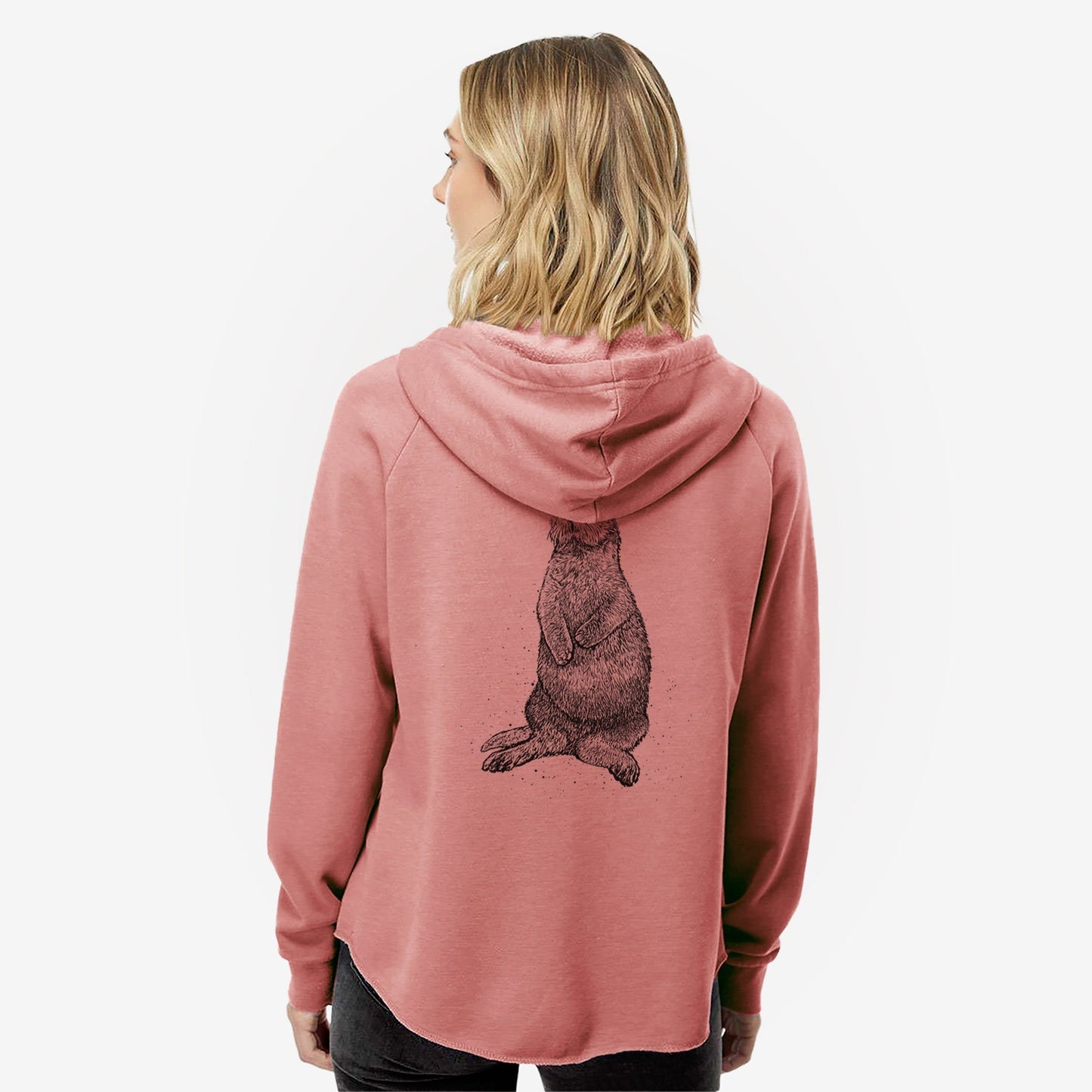 Enhydra lutris - California Sea Otter - Women's Cali Wave Zip-Up Sweatshirt