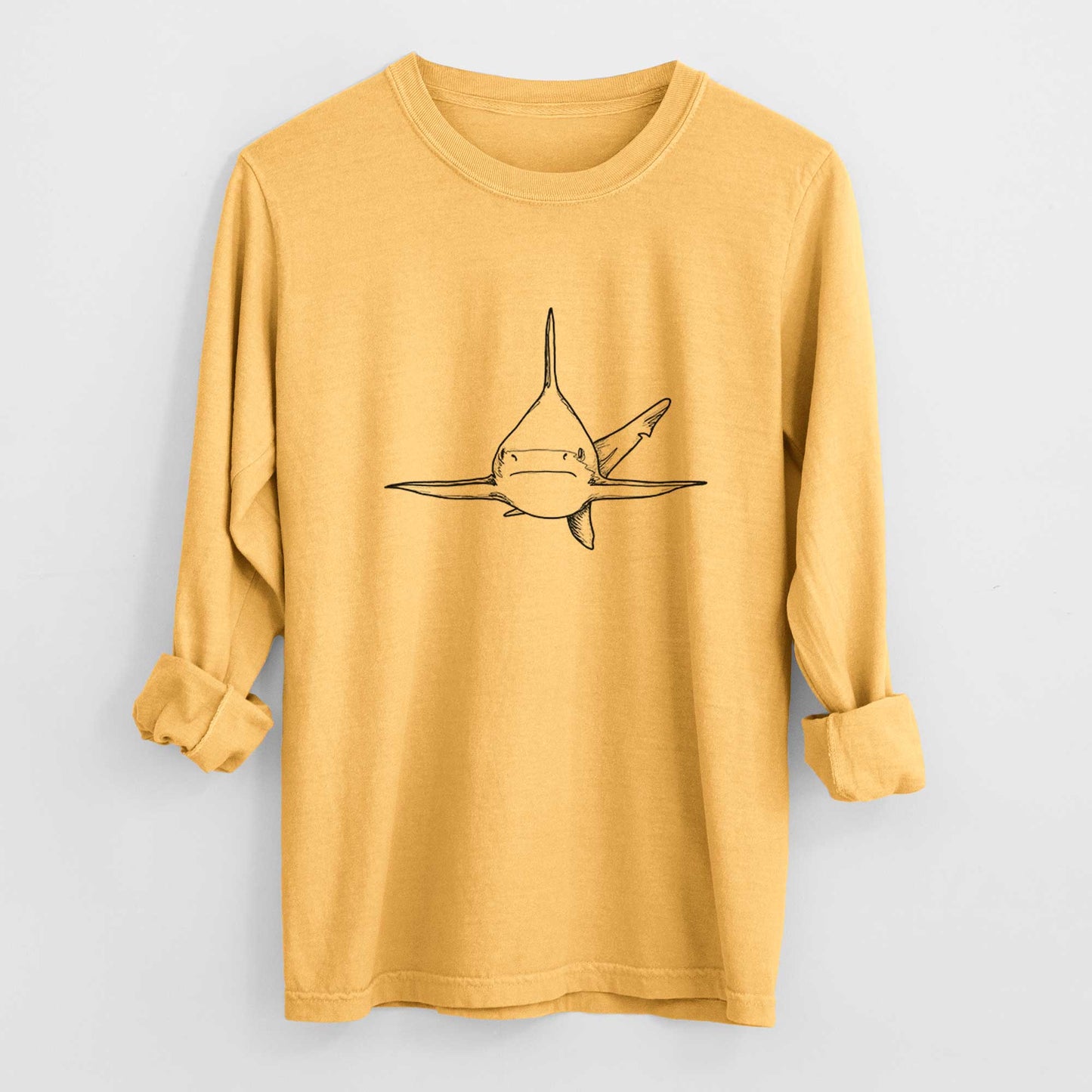 Silvertip Shark Front - Heavyweight 100% Cotton Long Sleeve