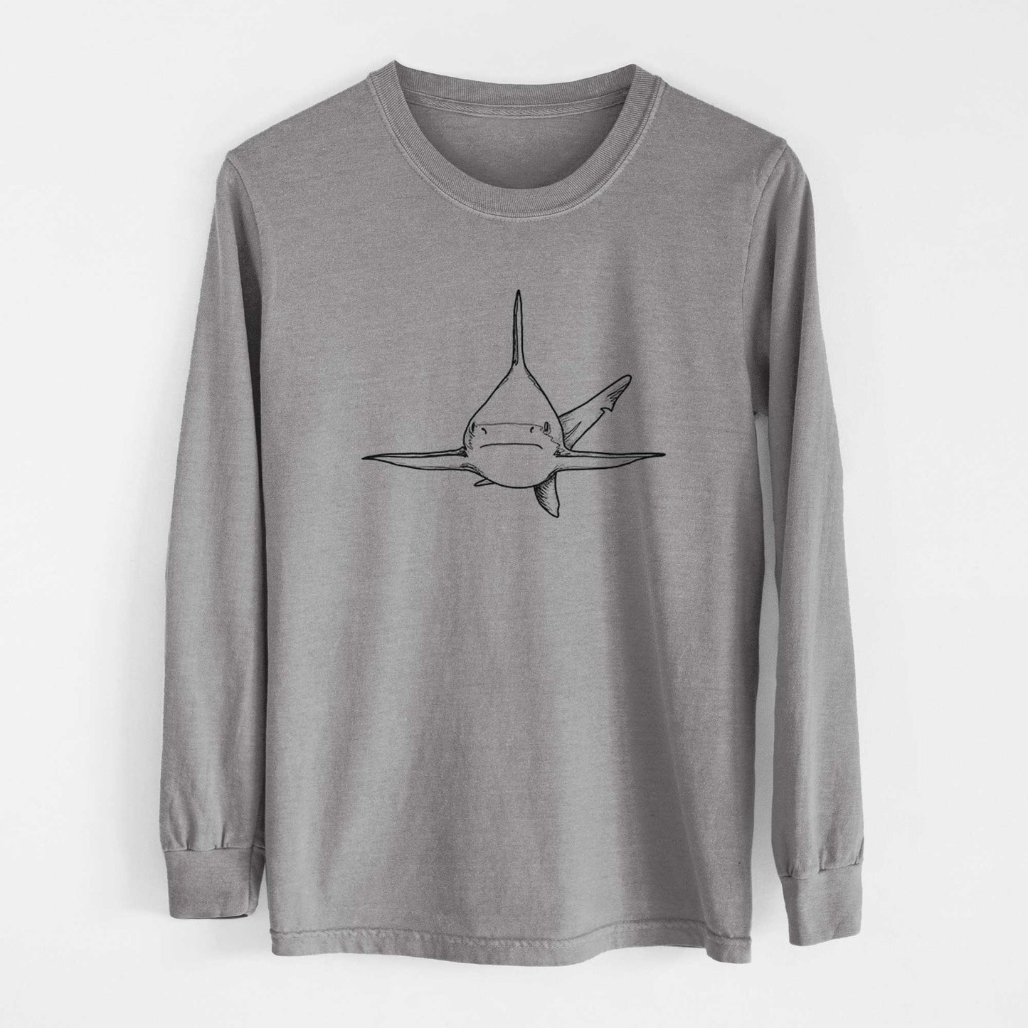Silvertip Shark Front - Heavyweight 100% Cotton Long Sleeve