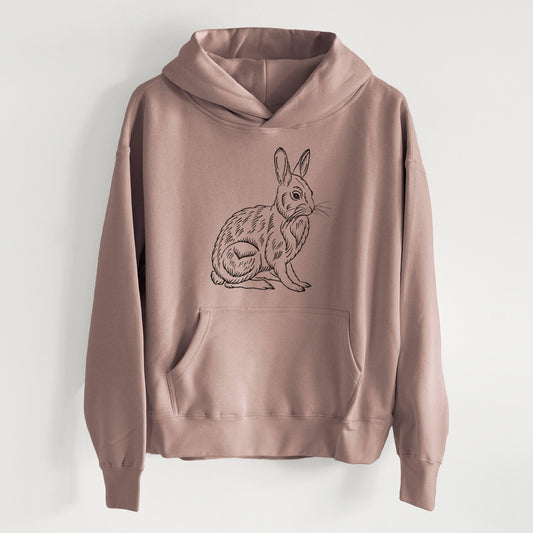 Snoeshoe Hare - Women's Heavyweight Relaxed Hoodie