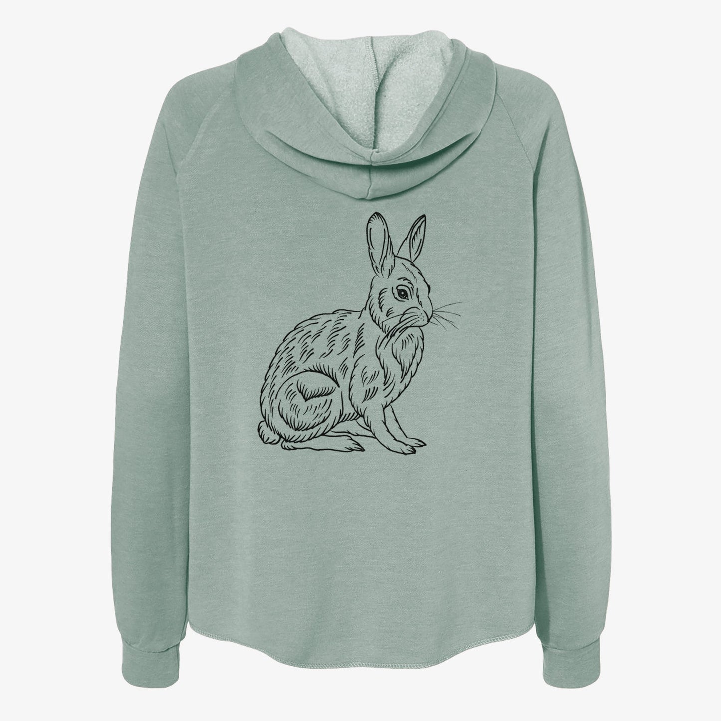 Snoeshoe Hare - Women's Cali Wave Zip-Up Sweatshirt