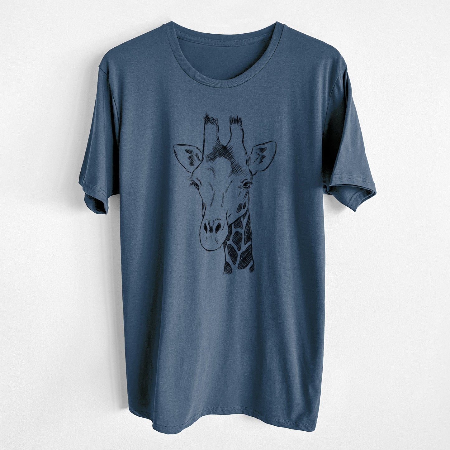 Southern Giraffe - Giraffa giraffa - Unisex Crewneck - Made in USA - 100% Organic Cotton