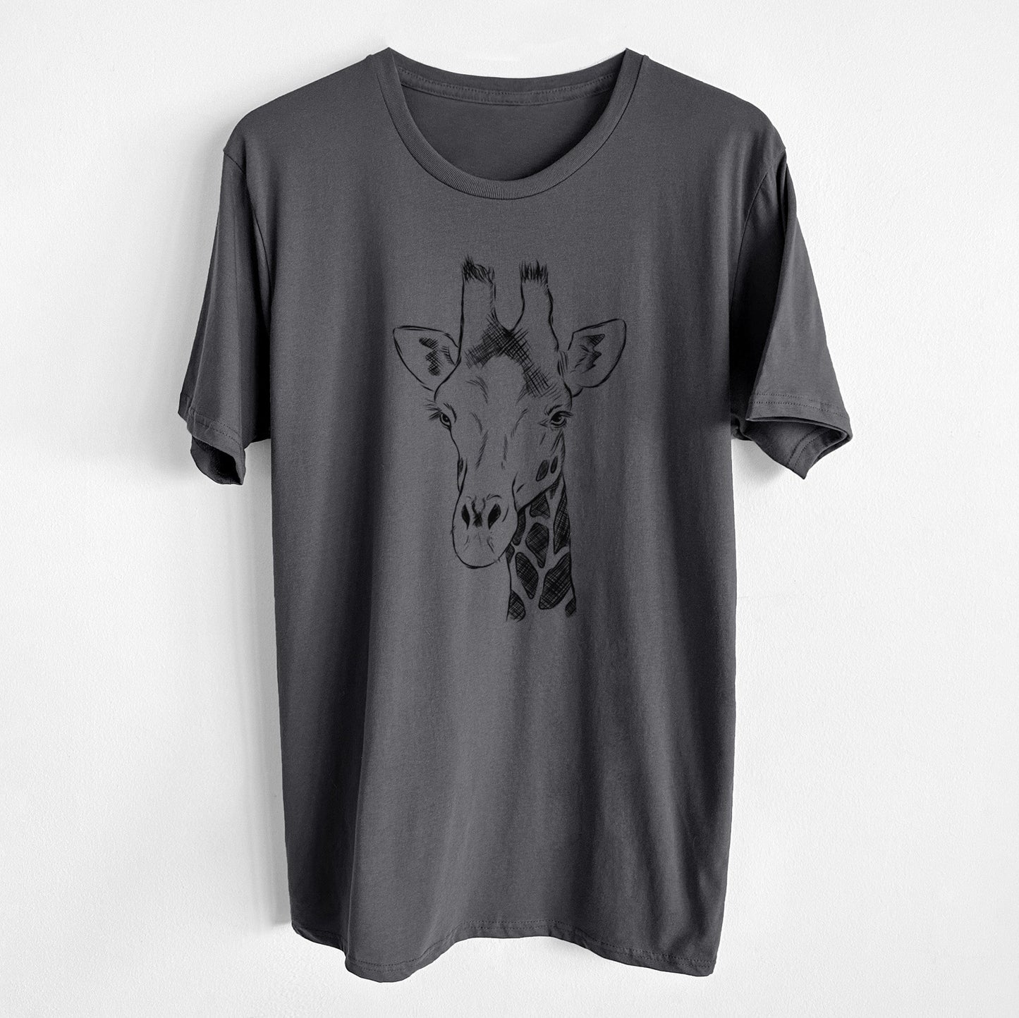 Southern Giraffe - Giraffa giraffa - Unisex Crewneck - Made in USA - 100% Organic Cotton