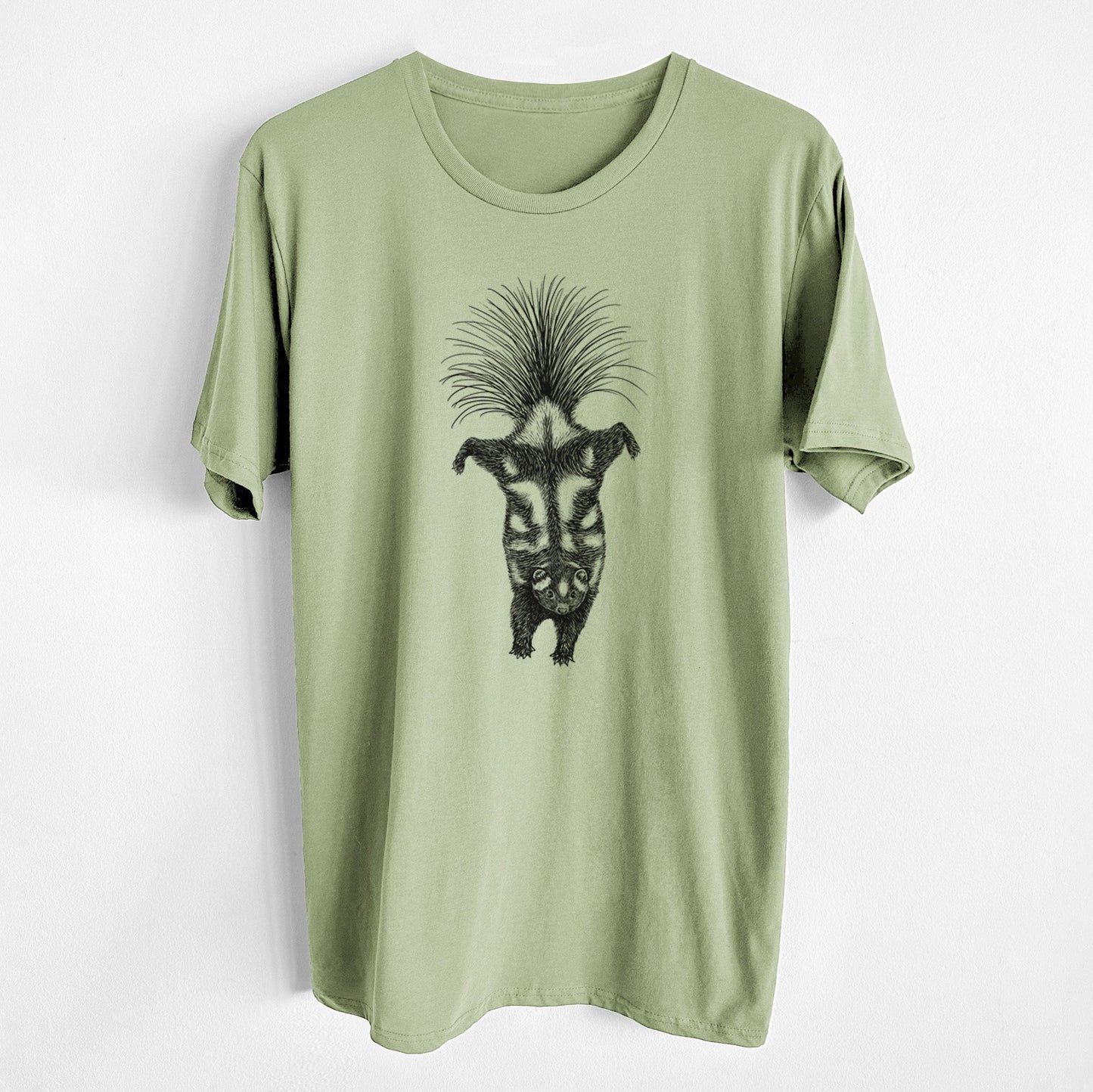Eastern Spotted Skunk - Spilogale putorius - Unisex Crewneck - Made in USA - 100% Organic Cotton