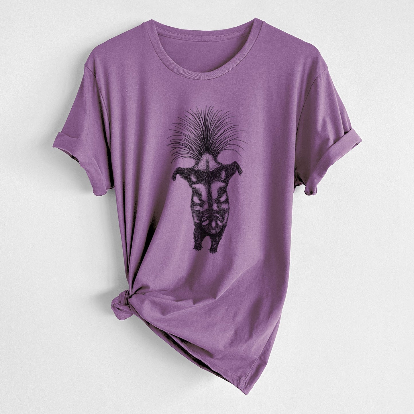 Eastern Spotted Skunk - Spilogale putorius - Unisex Crewneck - Made in USA - 100% Organic Cotton