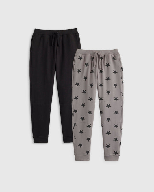 Organic Cotton French Terry Joggers 2-Pack
